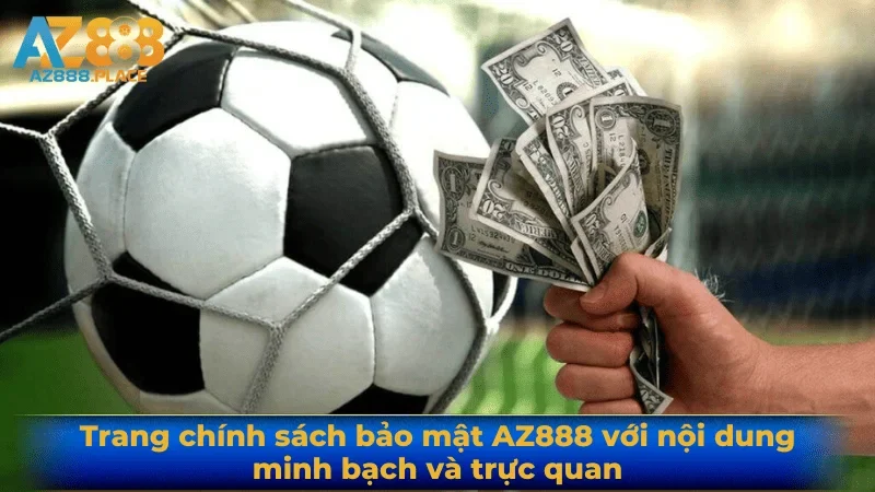 Trang chính sách bảo mật AZ888 với nội dung minh bạch và trực quan