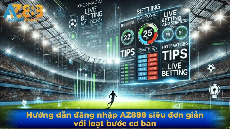 Hướng dẫn đăng nhập AZ888 siêu đơn giản với loạt bước cơ bản
